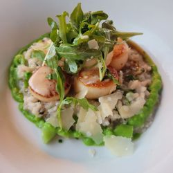 Rossmount Inn - Scallop risotto