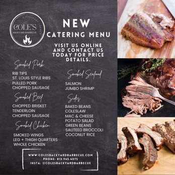 Cole's Backyard Barbecue - Caterers Near Me Cole's Backyard Barbecue - Caterers Near Me