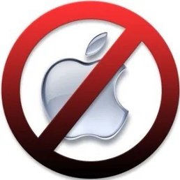 No Apple symbol No Apple symbol