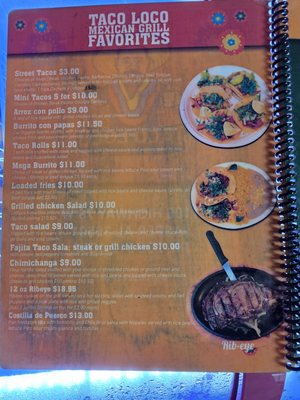 Menu photo 7 Taco Loco Mexican Grill Jasper, AL
