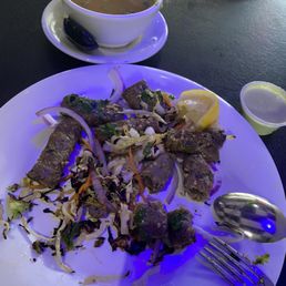 Lamb Kabob & Rasam Soup! Delicious! Lamb Kabob & Rasam Soup! Delicious!