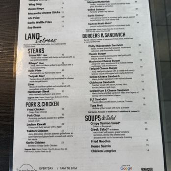 Jessica's - Menu - Breakfast & Brunch Near Me - Aiea, Hawaii Jessica's - Menu - Breakfast & Brunch Near Me - Aiea, Hawaii