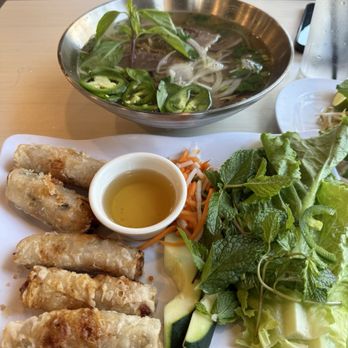 Pho So 1 - Brisket Pho and Spring Rolls - Vietnamese Near Me - Los Angeles, California