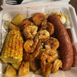 KRAB KINGZ DAIQ SHACK - 1. Small Shrimp Platter