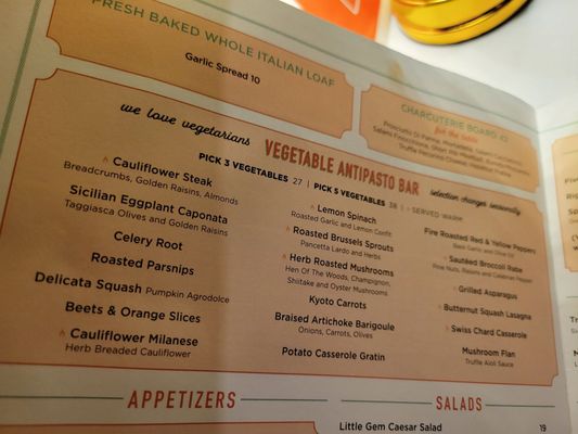 Menu photo 6 Trattoria Dell'Arte New York, NY