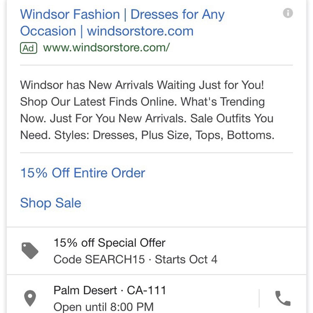 Windsor - Women's Clothing Near Me - Palm Desert, California
