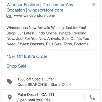 Windsor - Women's Clothing Near Me - Palm Desert, California