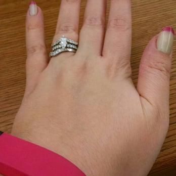 Fashion Nails - I got a mood changing gel color: Pink is when my nails are cold & white is when they're warm. - Nail Salons Near Me - Quincy, Massachusetts