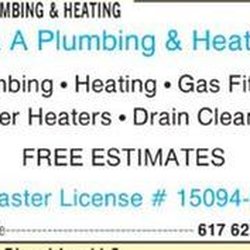 A & A Plumbing and Heating