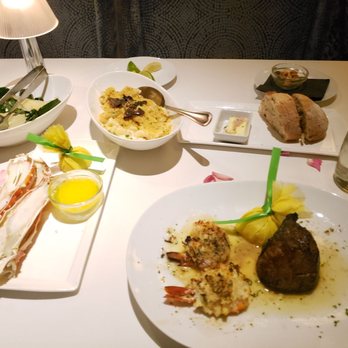 Eddie V's Prime Seafood - Steak, stuffed shrimp, spinach, truffle Mac&cheese, Alaskan king crab legs - Seafood Near Me - Troy, Michigan Eddie V's Prime Seafood - Steak, stuffed shrimp, spinach, truffle Mac&cheese, Alaskan king crab legs - Seafood Near Me - Troy, Michigan