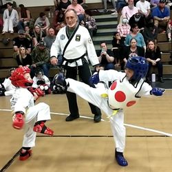 White Tiger Taekwondo Fitness Protection Connection