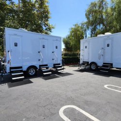Five Star Event Trailers - A 3 unit and a 4 unit. All our trailers are plain white. We know you don't want a billboard with some companies ugly logo at your event.