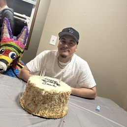 Shoutout for this delicious cake riquisimo , delicioso this is our 4th cake we have ordered for birthdays celebration Shoutout for this delicious cake riquisimo , delicioso this is our 4th cake we have ordered for birthdays celebration