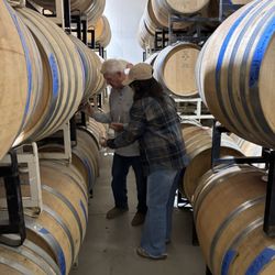 Hansen Vineyards & Winery - A tour and sample of the barrel room