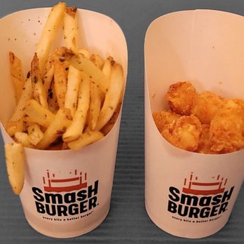 Smashburger - Large Smash Fries and Tots - Burgers Near Me - Roseville, California