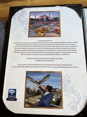 Menu photo 2 Seven Hills Seafood Restaurant Istanbul, 34 Menu photo 2 Seven Hills Seafood Restaurant Istanbul, 34