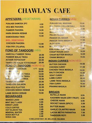 Chawla's Cafe by null