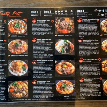 Tasty Pot - Hotpot menu - Taiwanese Near Me - Beaverton, Oregon