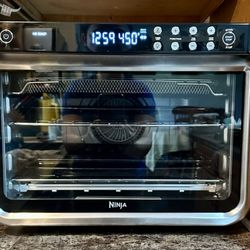 Dillard's - Ninja DT201 Foodi 10-in-1 XL Pro Air Fry Digital Countertop Convection Toaster Oven with Dehydrate and Reheat