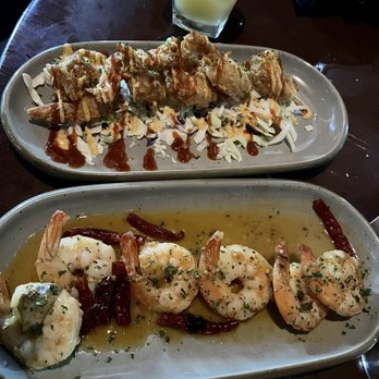 Quotes Willowbrook - Firecracker Shrimp (Top) & Gambas (Bottom) - Breakfast & Brunch Near Me - Houston, Texas