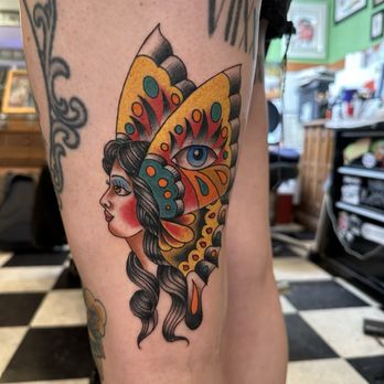 Yer Cheat'n Heart Tattoo - Tattoo Near Me - Hermosa Beach, California