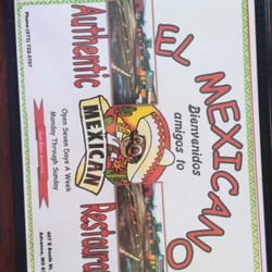 El Mexicano - New posting for this place!
