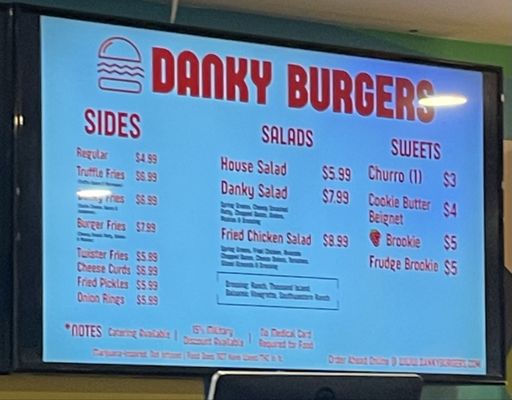 Menu photo 6 Danky Burgers Midwest City, OK Menu photo 6 Danky Burgers Midwest City, OK