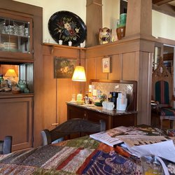 The coffee area