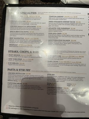 Menu photo 1 Sahm's Restaurant Fishers, IN Menu photo 1 Sahm's Restaurant Fishers, IN