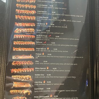 Shogun Sushi - Menu - Sushi Bars Near Me - Carmichael, California Shogun Sushi - Menu - Sushi Bars Near Me - Carmichael, California