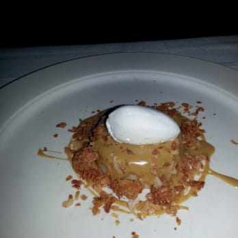 Babbo - White chocolate cheesecake with coconut croccante - Italian Near Me - New York, New York Babbo - White chocolate cheesecake with coconut croccante - Italian Near Me - New York, New York