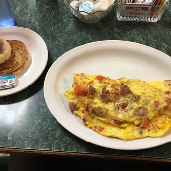 Roadside Inn - My reindeer sausage omelette - Bars Near Me - Wasilla, Alaska