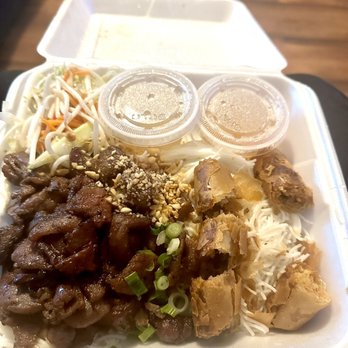 Got Phở? - Vermicelli noodles with pork and egg rolls. - Chinese Near Me - Reno, Nevada Got Phở? - Vermicelli noodles with pork and egg rolls. - Chinese Near Me - Reno, Nevada