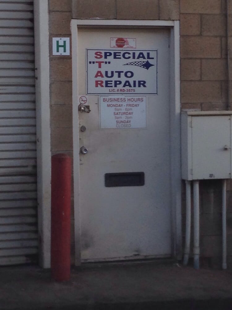 SPECIAL T AUTO REPAIR Updated June 2024 94148 Leowaena St, Waipahu