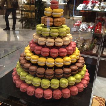 Sprüngli - Another tower of Luxemburgerli. - Chocolatiers & Shops Near Me - Geneva, GE