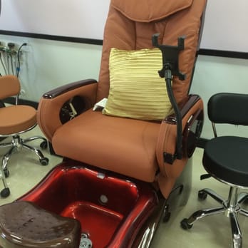 Picasso Nails & Hair - Pedicure chairs w holder for tablet. Kids will love it!! - Nail Salons Near Me - Houston, Texas Picasso Nails & Hair - Pedicure chairs w holder for tablet. Kids will love it!! - Nail Salons Near Me - Houston, Texas