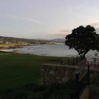 The Lodge at Pebble Beach - View from room 101 - Hotels Near Me - Pebble Beach, California The Lodge at Pebble Beach - View from room 101 - Hotels Near Me - Pebble Beach, California