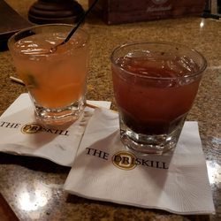 The Driskill Bar - Carlotta (left) and Blackberry Smash (my fave!) Were excellent.