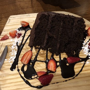 Osteria 166 - Chocolate tower cake - Italian Near Me - Buffalo, New York Osteria 166 - Chocolate tower cake - Italian Near Me - Buffalo, New York