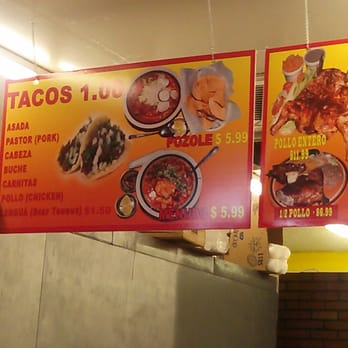 El Pollo Mobile - The menu. -El pollo mobile on Lake Mead near Lamb. - Food Trucks Near Me - Las Vegas, Nevada