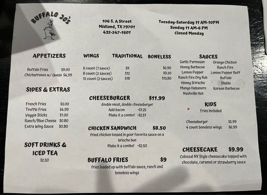 Buffalo Jo's by null