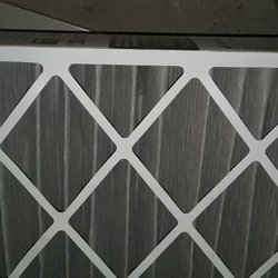 Lifespan Systems, Inc. - 1 month old furnace filter loaded with grey dust (mold spores)