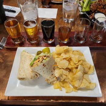 Lancaster Brewing Company - CAJUN SALMON CAESAR WRAP - New American Near Me - Lancaster, Pennsylvania
