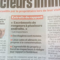 Presse Café - Health Inspection details