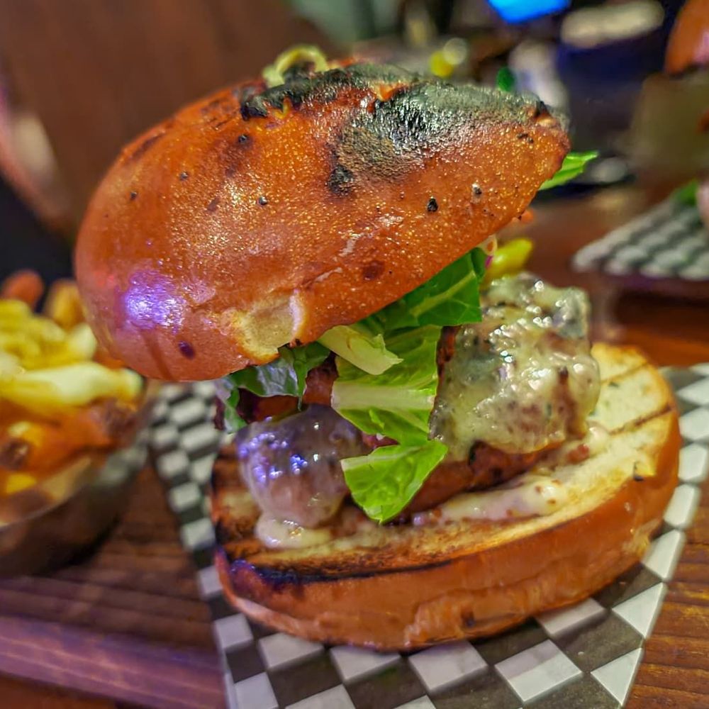HELM Microbrasserie - a burger and fries - Breweries Near Me - Montreal, Quebec