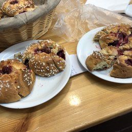 Raspberry scone