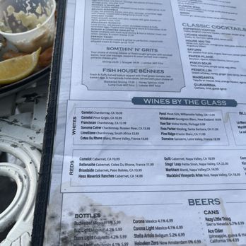 The Boathouse - Moldy menu - Seafood Near Me - Saint Johns, Florida