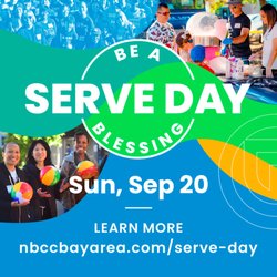 New Beginnings Community Church - NBCC- Redwood City - Be A Blessing Serve Day is Sept. 20! No in-person gatherings. Serve with us + worship online on demand. Learn more at NBCCbayarea.com.