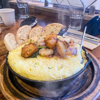 Surisan - Egg Soufflé Skillet - Korean Near Me - San Francisco, California Surisan - Egg Soufflé Skillet - Korean Near Me - San Francisco, California