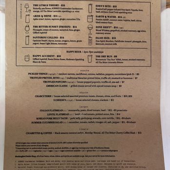 Mockingbird - Summer Mocktail Menu - Cocktail Bars Near Me - Brooklyn, New York